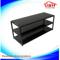 Metal Frame Glass TV Stand